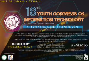 Y4iT is back and going virtual!